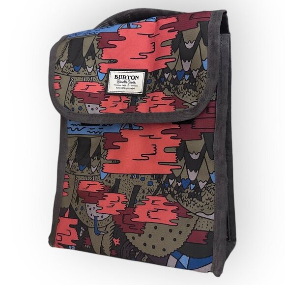 Burton Other - Burton Snowboards Insulated Lunch Bag Forest Print - Small Puncture on Interior